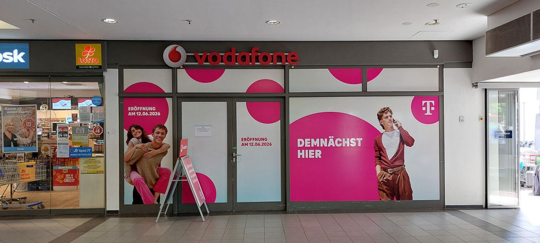 Fensterfolierung im Löwen Center Leipzig