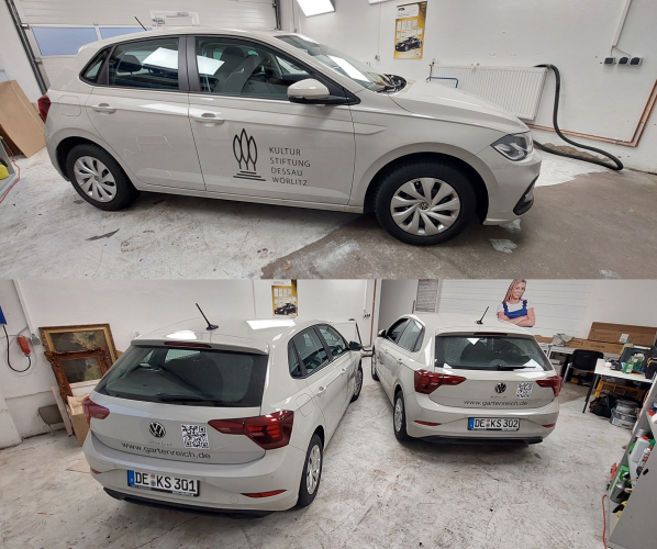 Fahrzeugfolierung Kulturstiftung